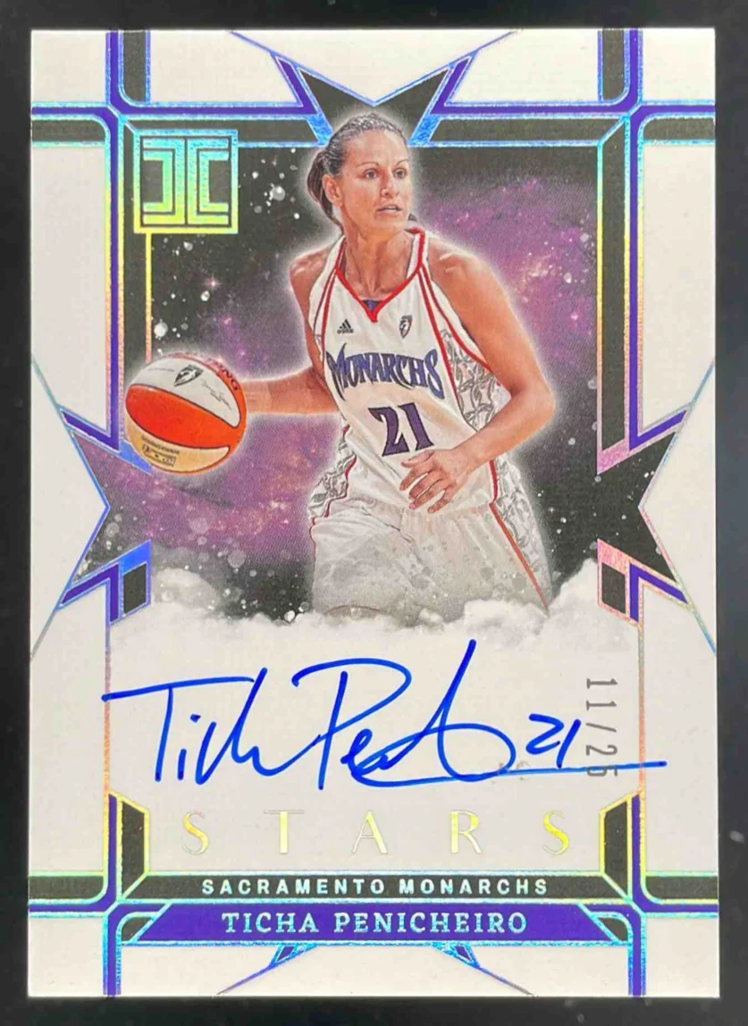 2025 Impeccable WNBA Stars Holo Silver #9 Ticha Penicheiro Auto /25