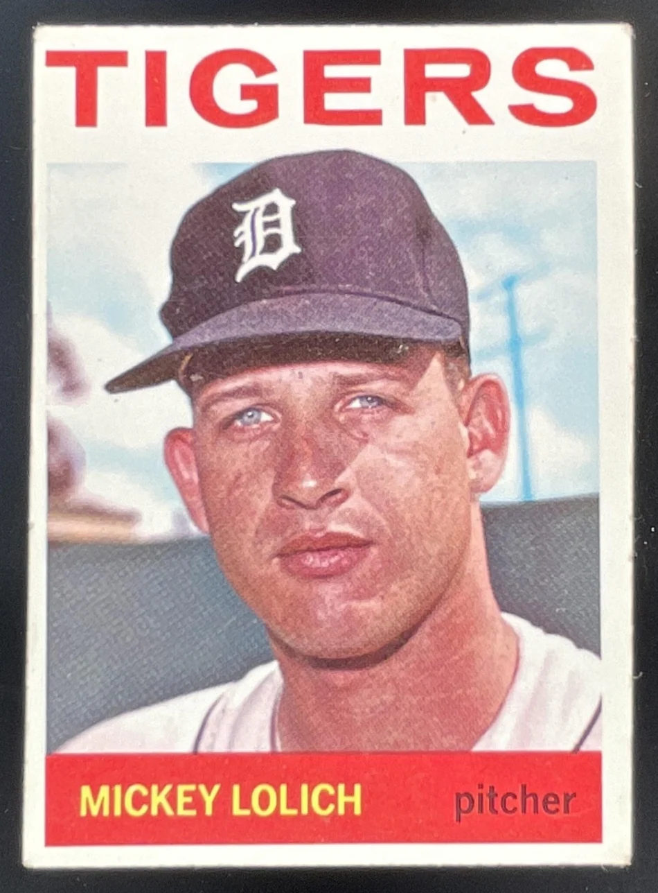 1964 Topps #128 Mickey Lolich RC