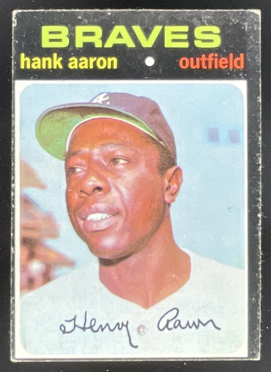 1971 Topps #400 Hank Aaron
