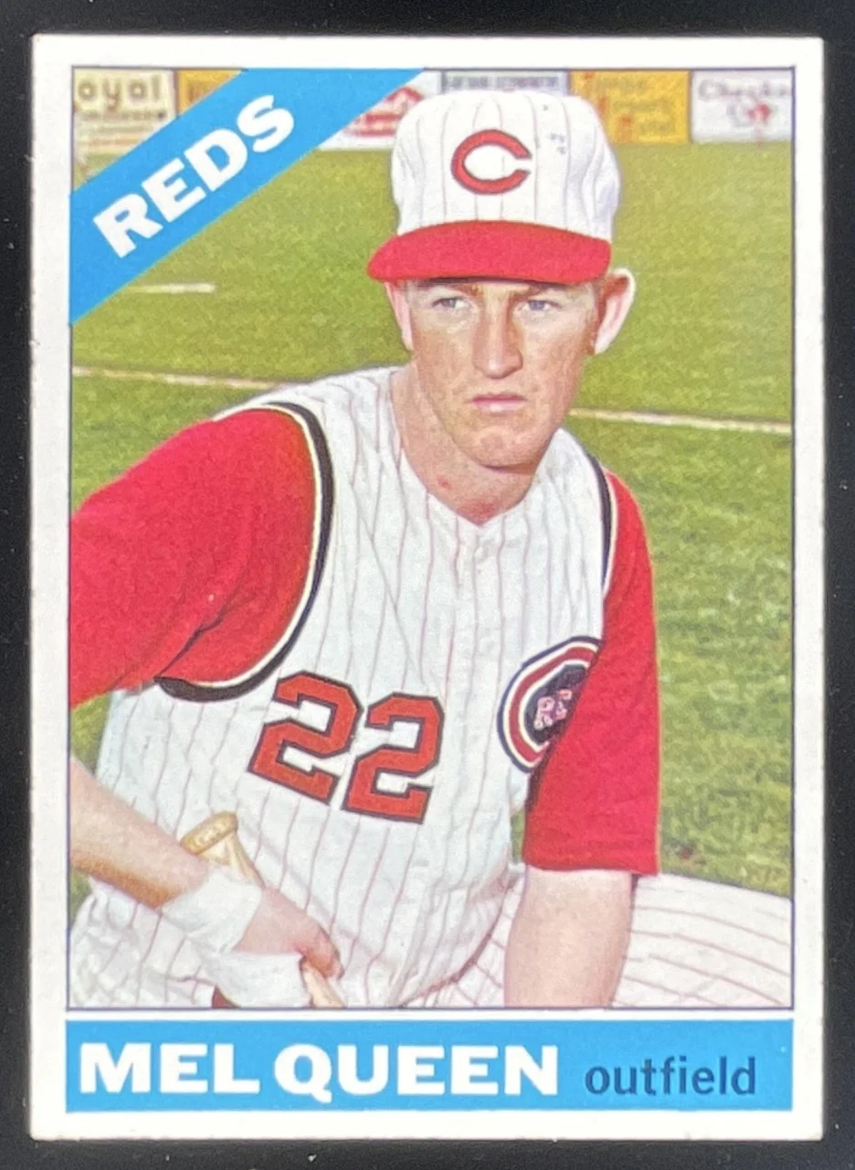 1966 Topps #556 Mel Queen SP