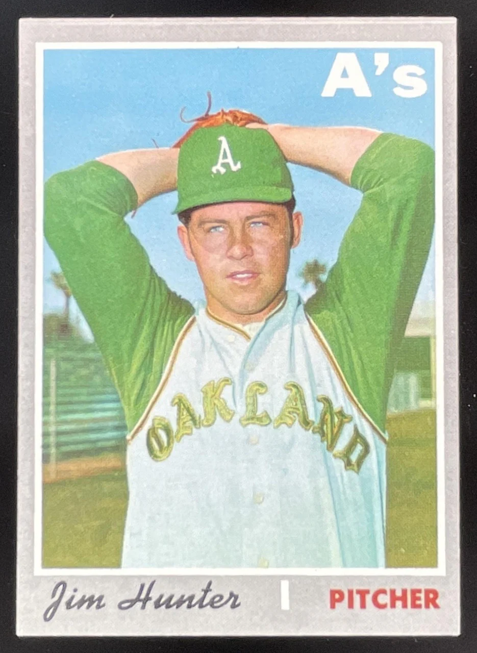 1970 Topps #565 Jim Hunter