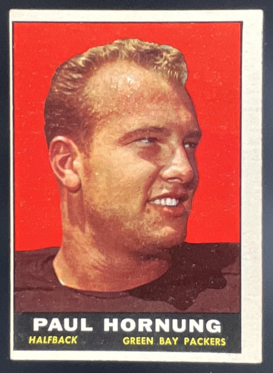 1961 Topps #40 Paul Hornung