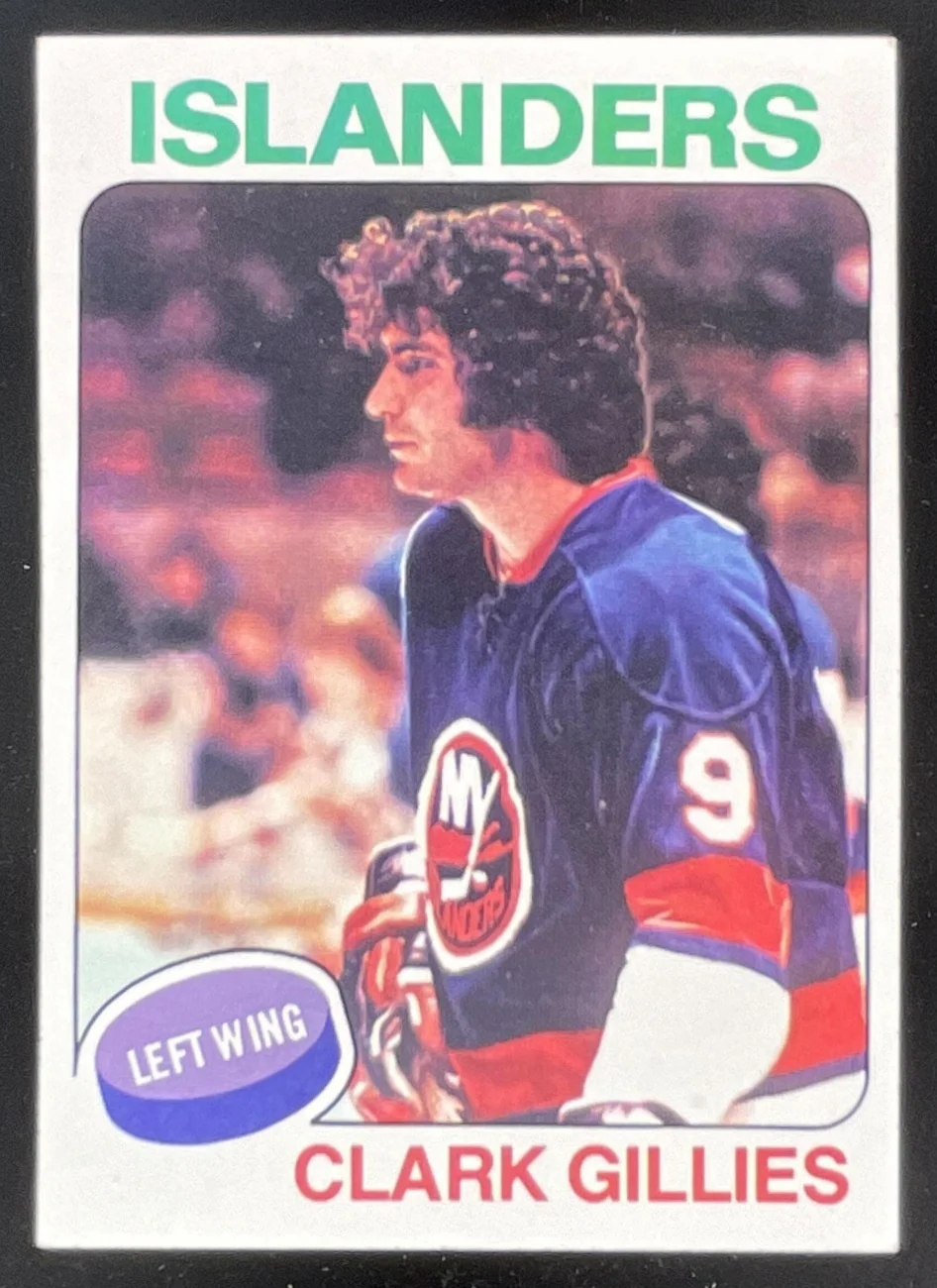 1975-76 Topps #199 Clark Gillies RC