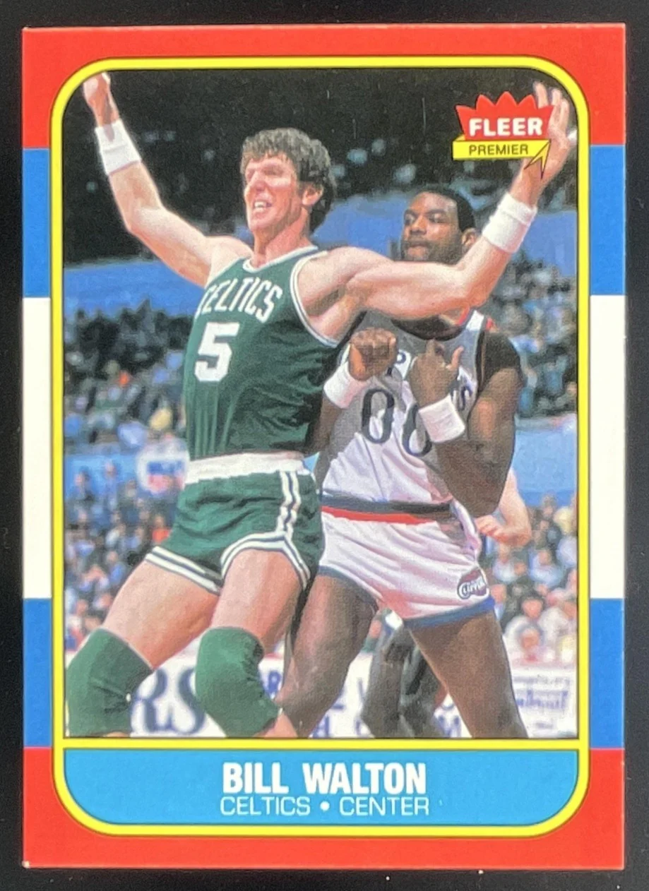1986-87 Fleer #119 Bill Walton