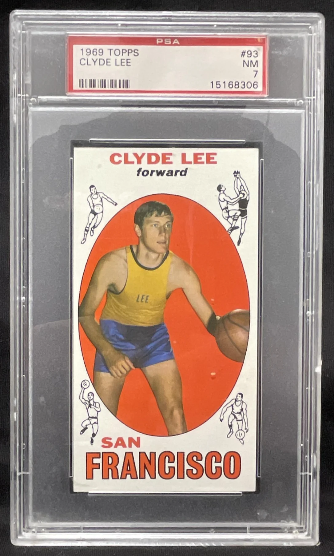 1969-70 Topps #93 Clyde Lee RC PSA 7