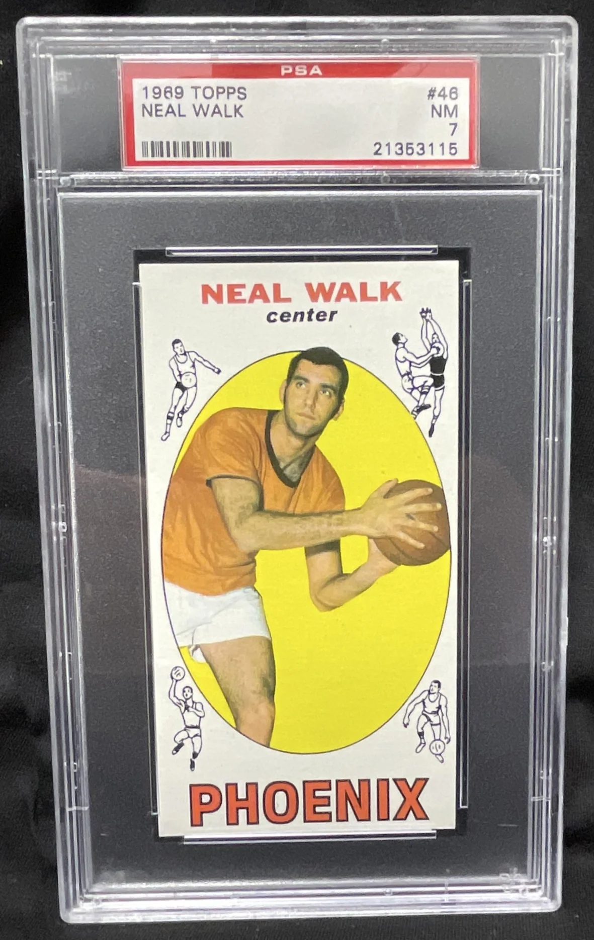 1969-70 Topps #46 Neal Walk RC PSA 7