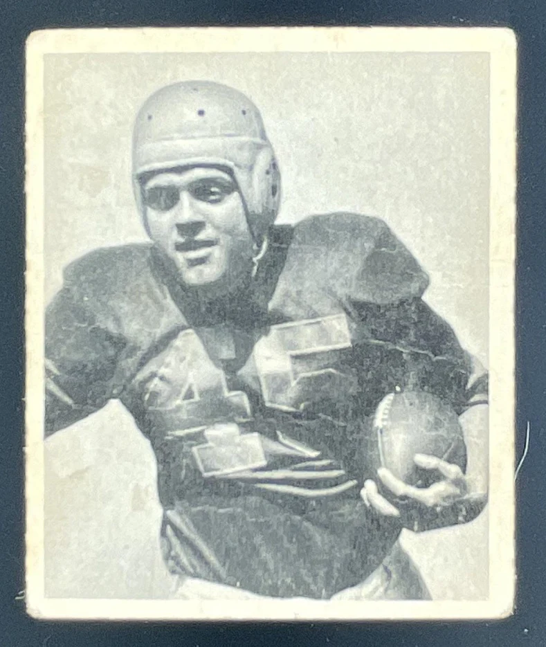 1948 Bowman #65 Mike Holovak RC