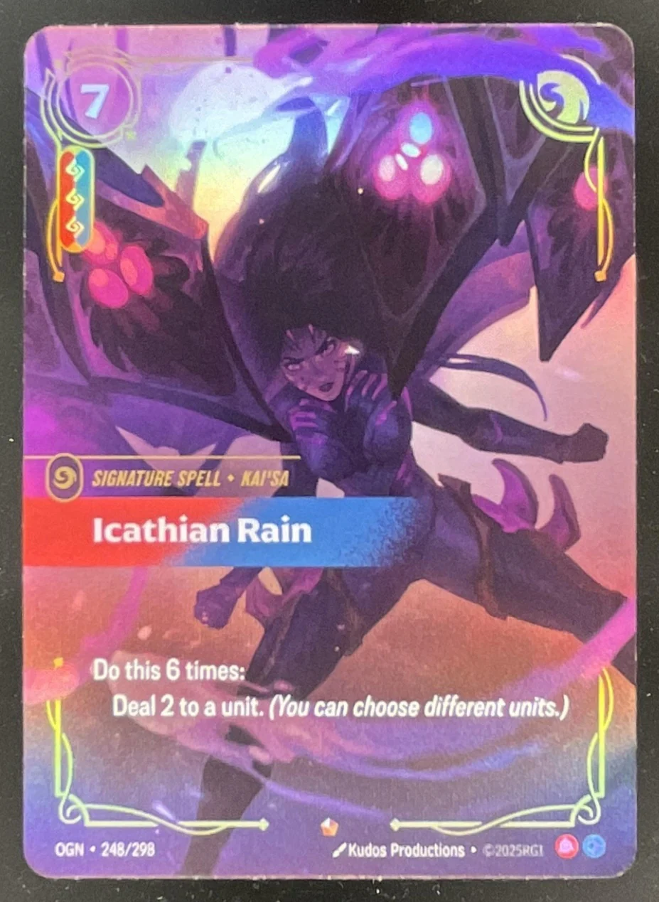 2025 Riftbound Origins Main Set #OGN-248 Icathian Rain