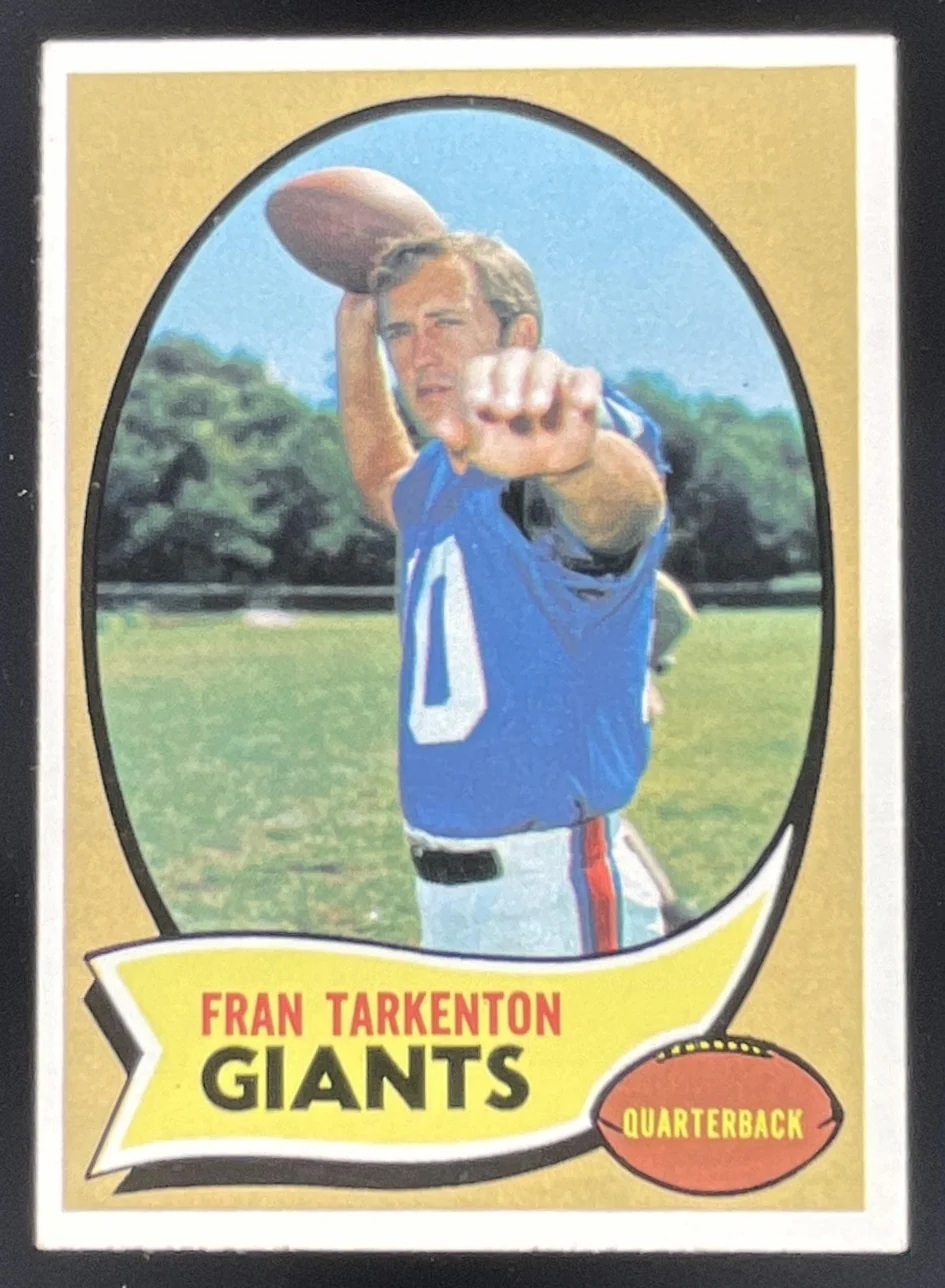 1970 Topps #80 Fran Tarkenton