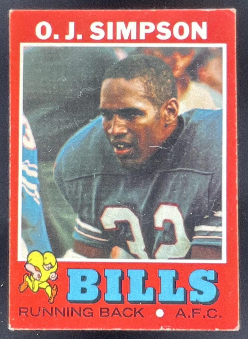 1971 Topps #260 O.J. Simpson