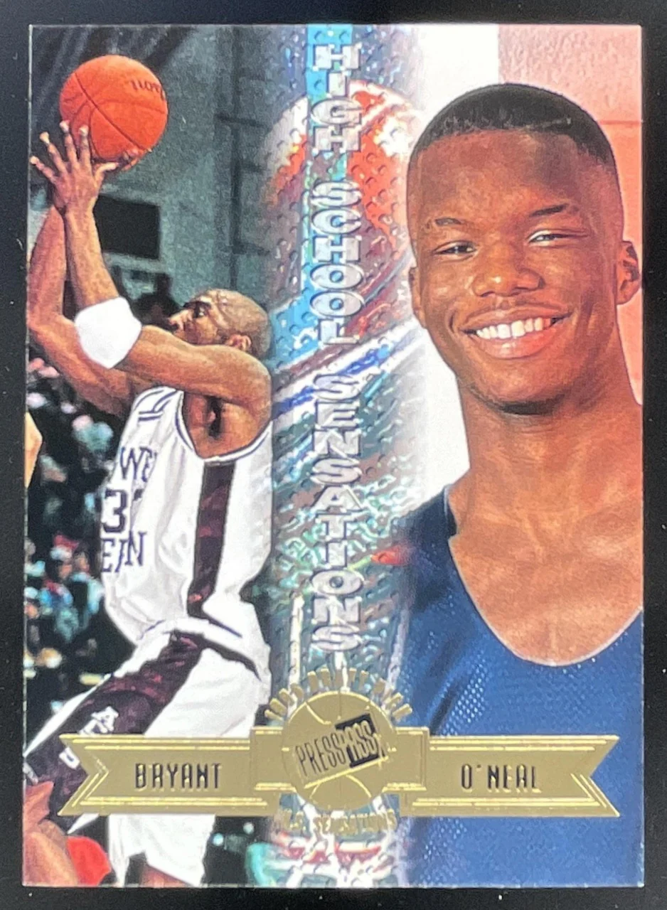 1996 Press Pass #44 Kobe Bryant Jermaine O'Neal