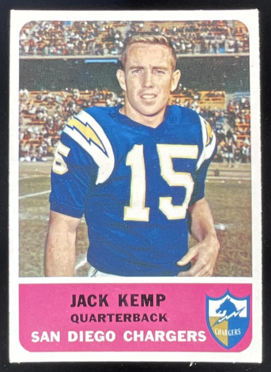 1962 Fleer #79 Jack Kemp