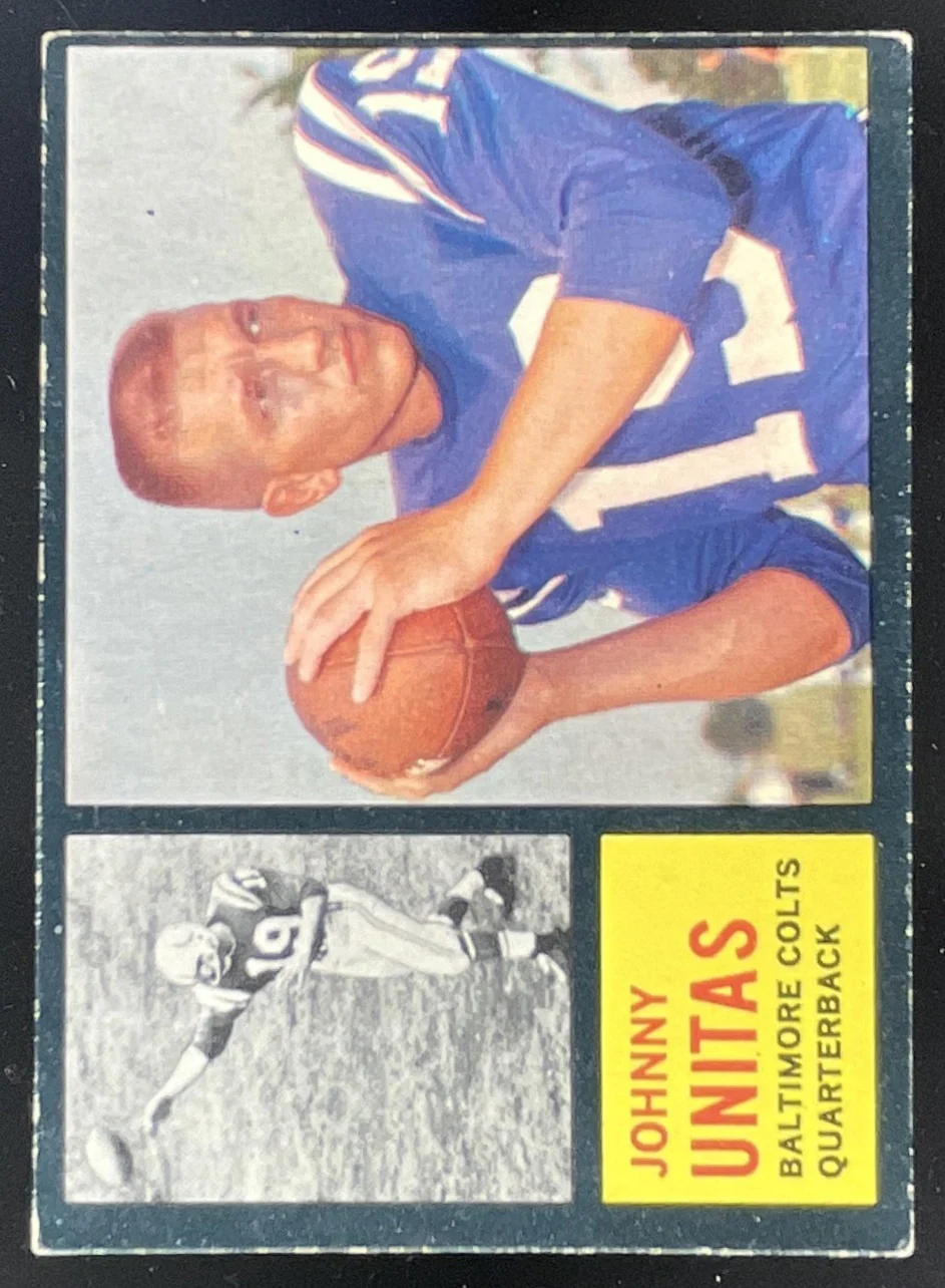 1962 Topps #1 Johnny Unitas
