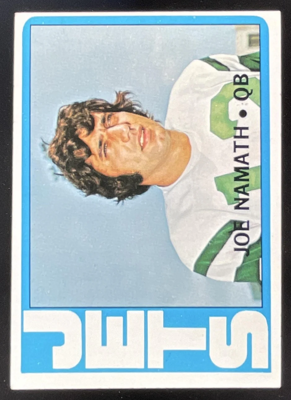 1972 Topps #100 Joe Namath