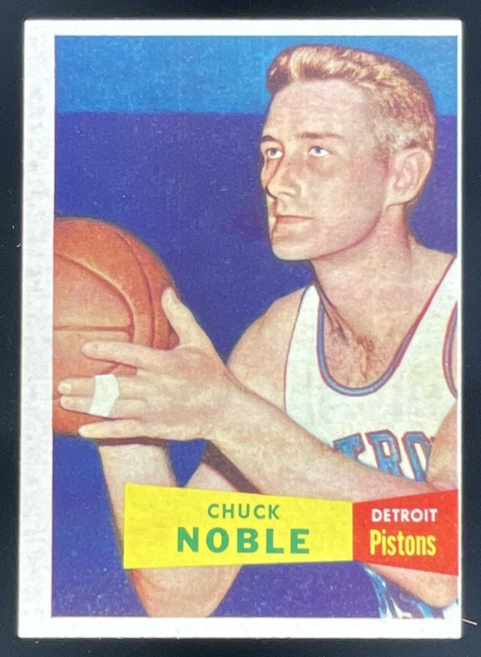 1957-58 Topps 1957 Topps #11 Chuck Noble RC