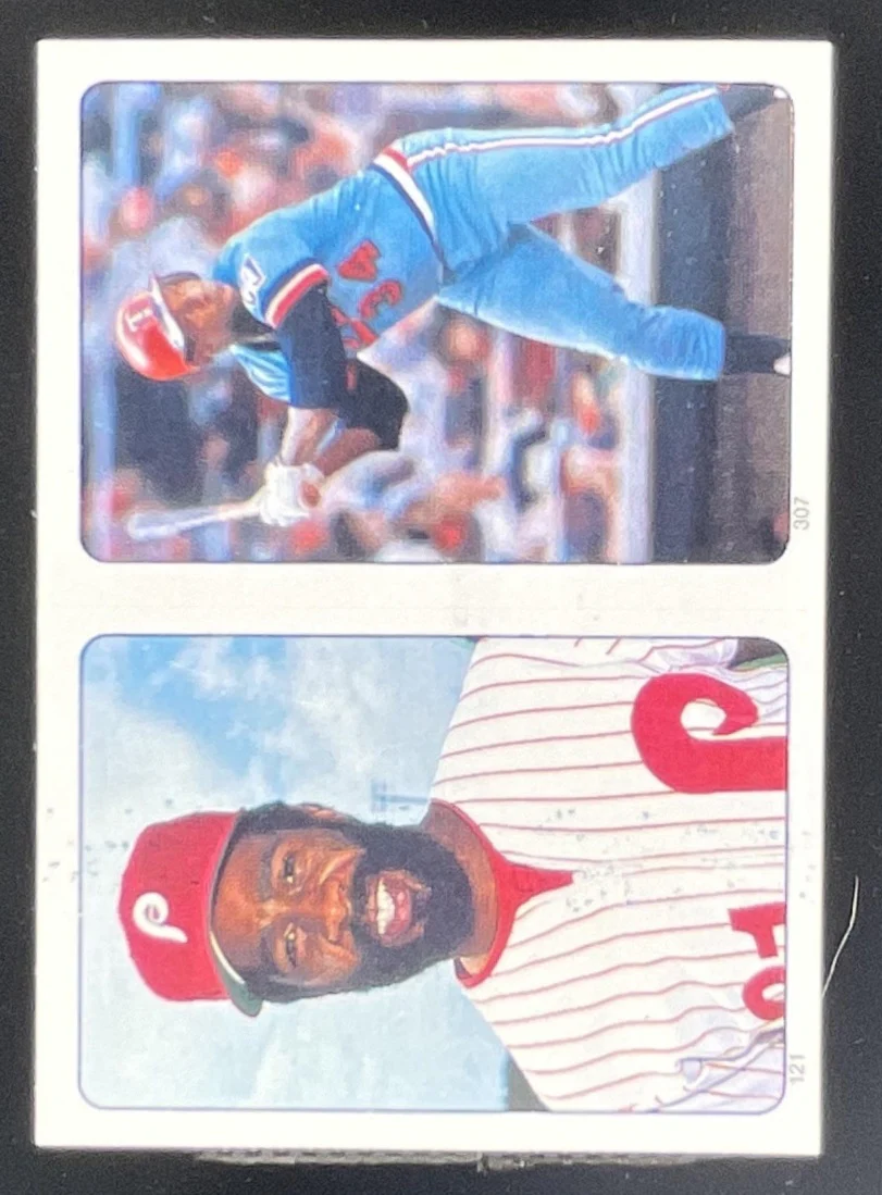 1985 Topps Album Stickers #307-121 Kirby Puckett Garry Maddox