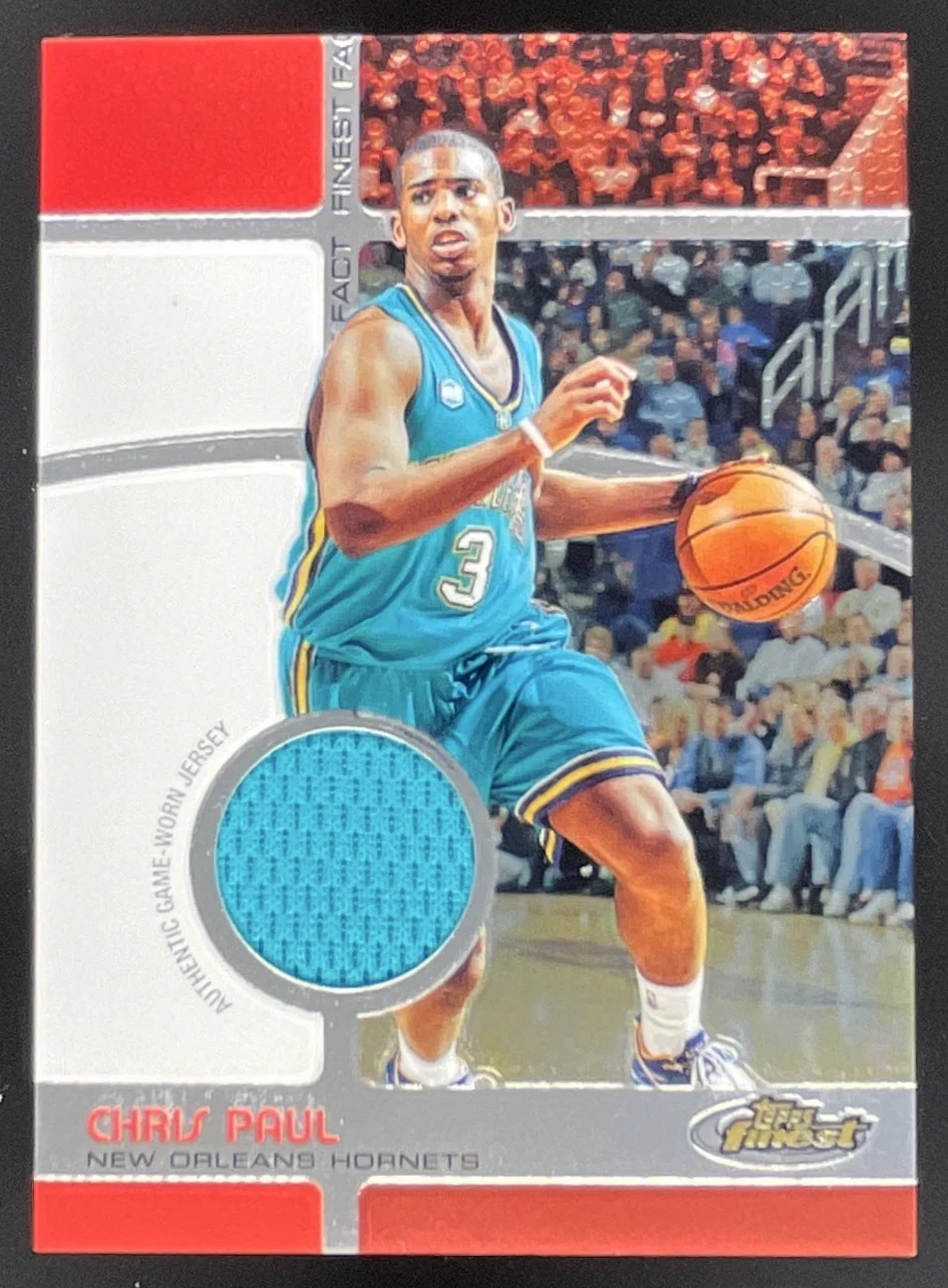 2005-06 Topps Finest Fact Relics #FFR CP Chris Paul /1629