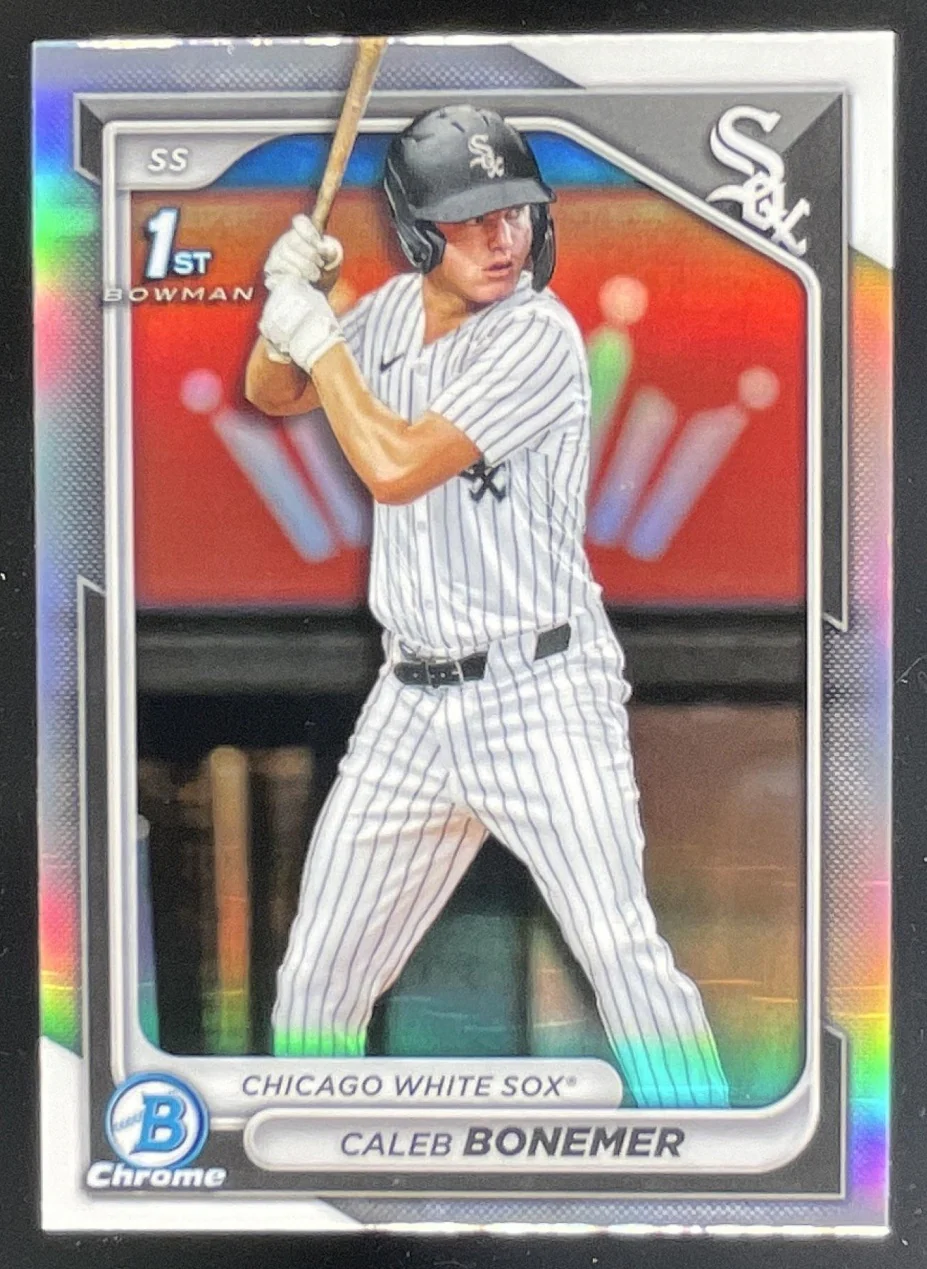 2024 Bowman Draft Chrome Refractor #BDC-31 Caleb Bonemer RC