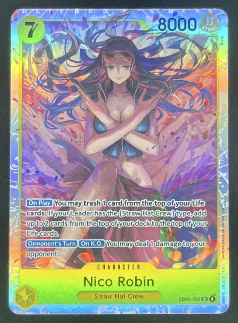 2026 One Piece Heroines Edition Super Rare #EB03-055 Nico Robin