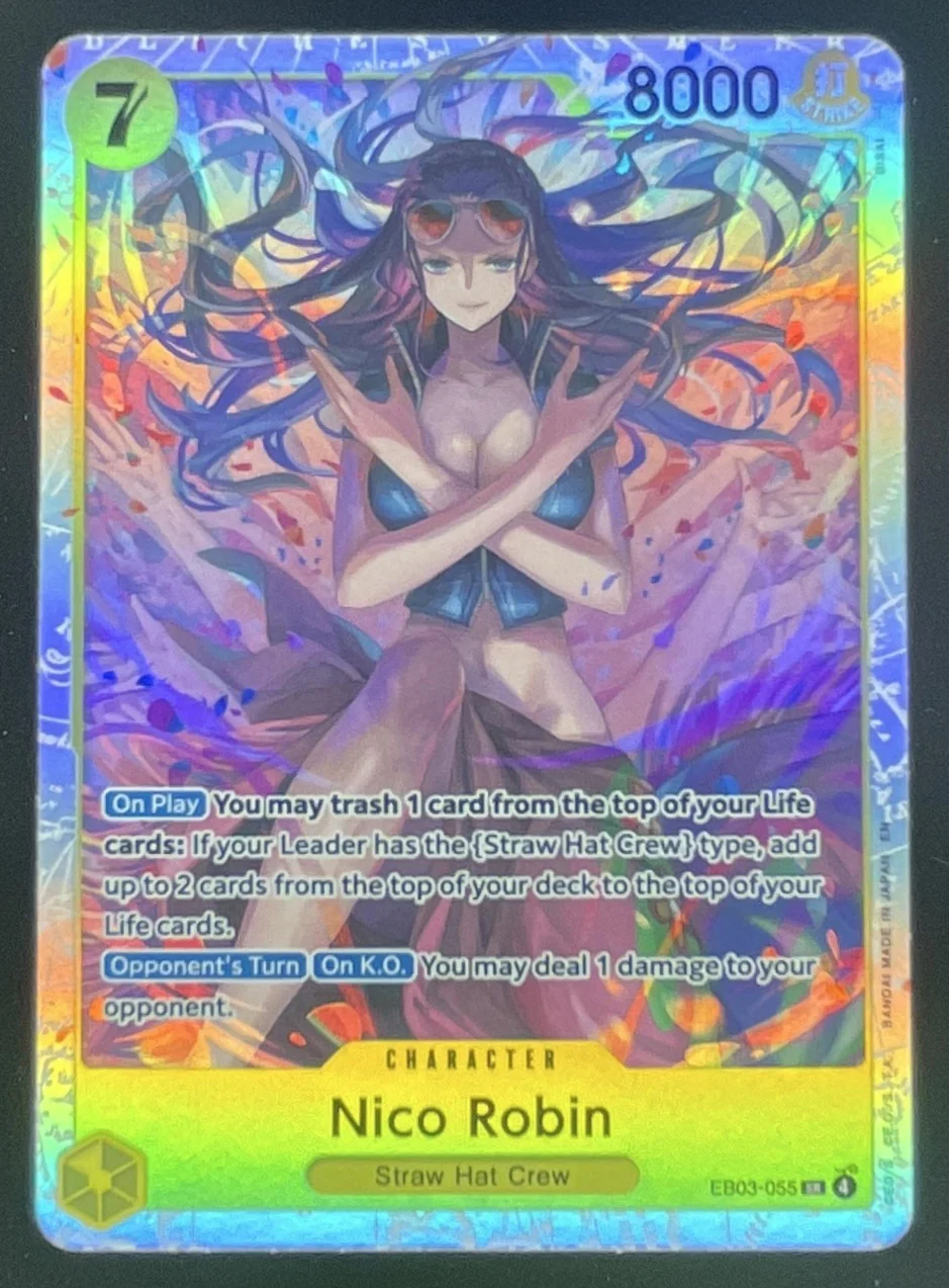 2026 One Piece Heroines Edition Super Rare #EB03-055 Nico Robin