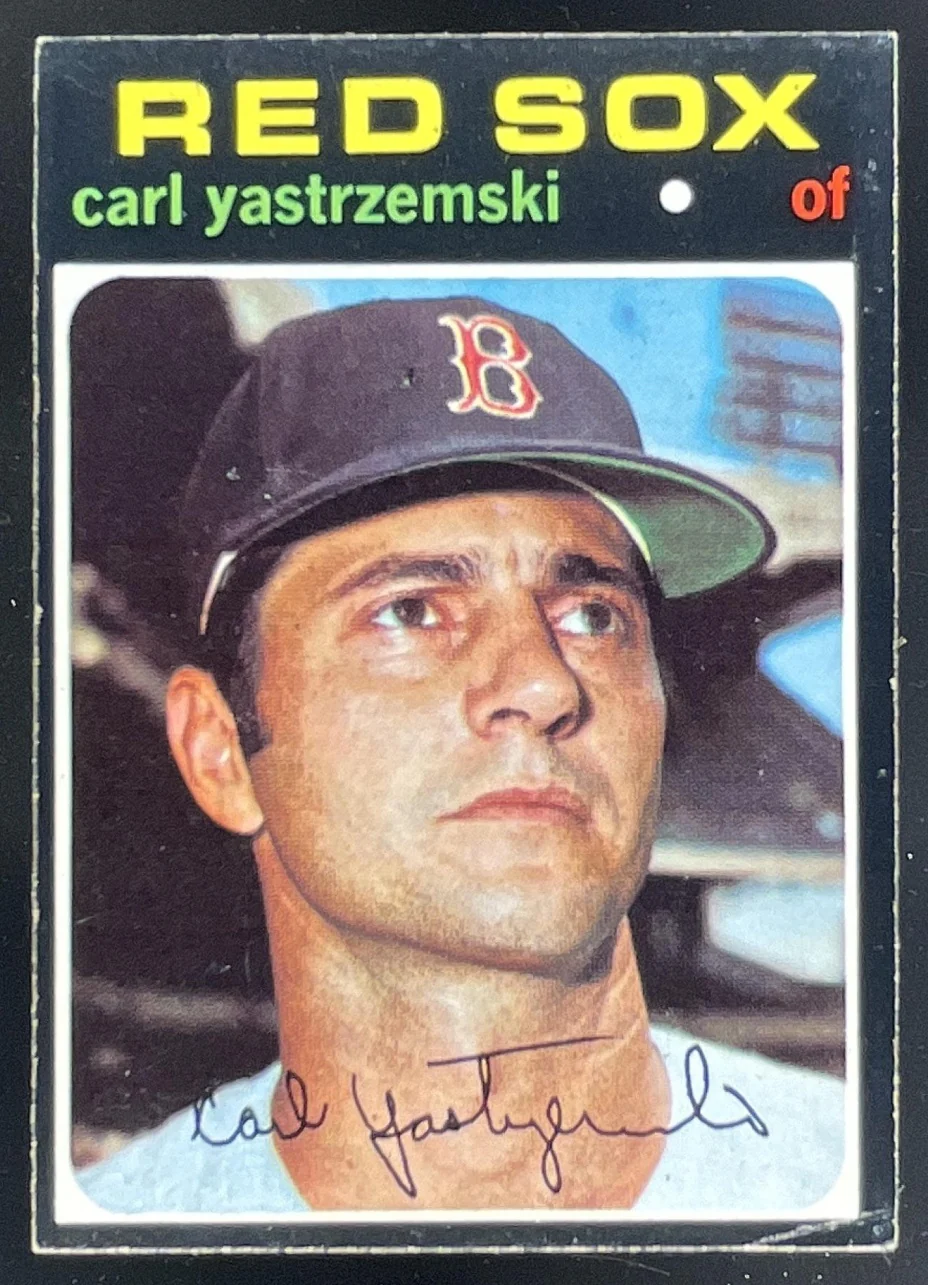 1971 Topps #530 Carl Yastrzemski