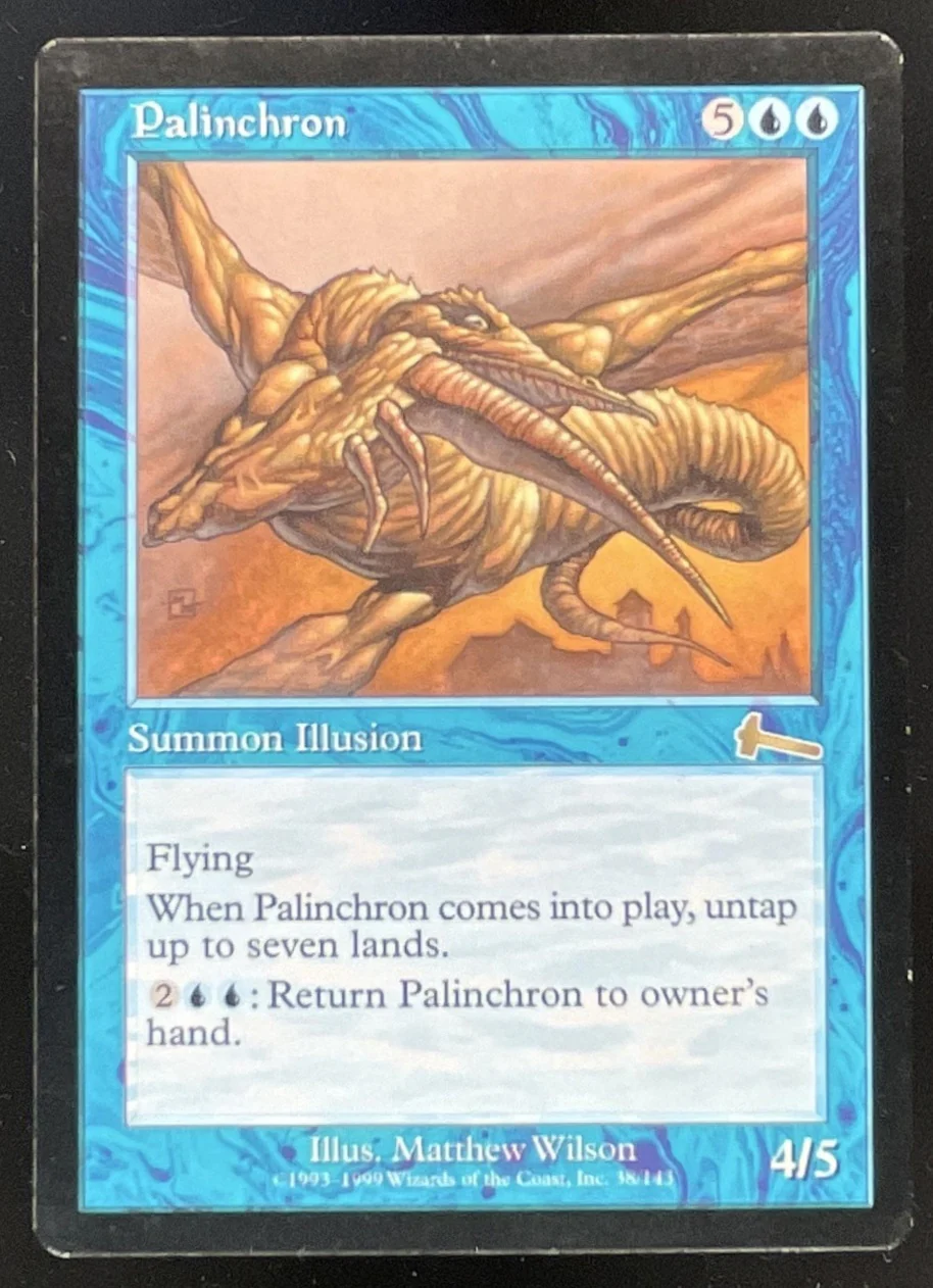 1999 Magic: The Gathering Urza's Legacy #38 Palinchron