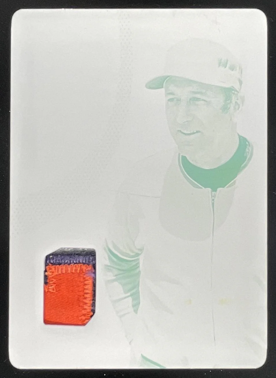 2021 Immaculate Collection Legends Material Plates Black Harry Walker 1/1