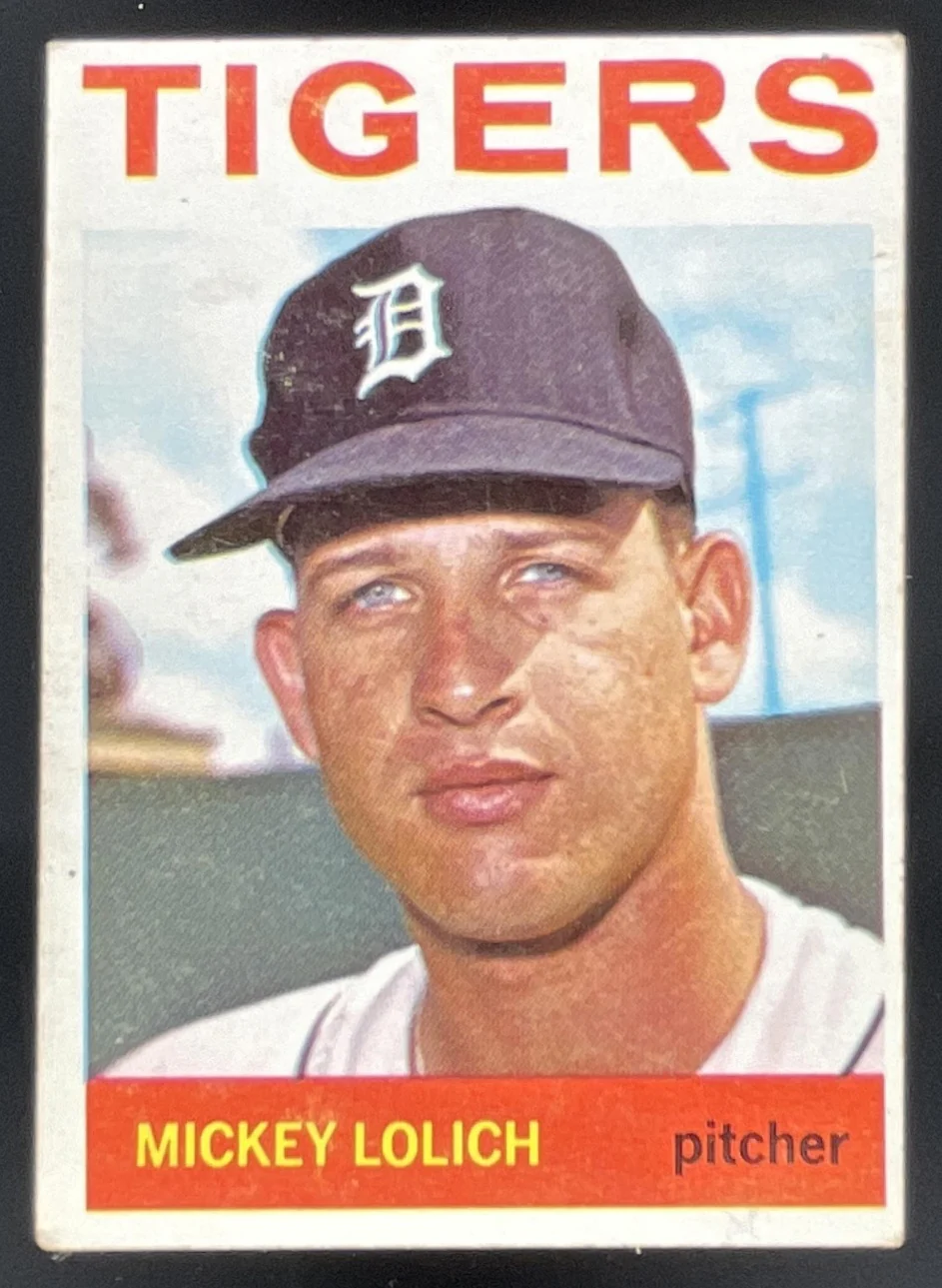 1964 Topps #128 Mickey Lolich RC
