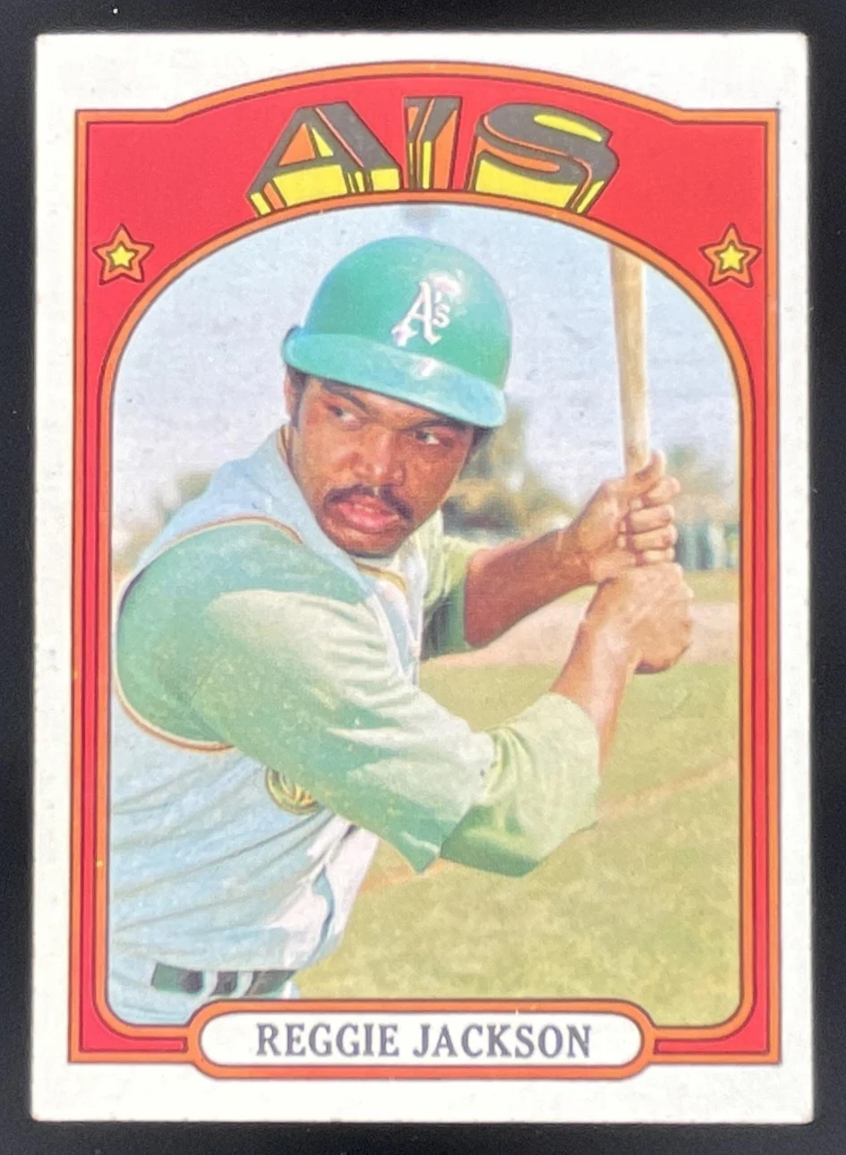 1972 Topps #435 Reggie Jackson