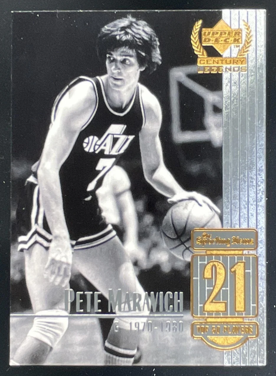 1998-99 Upper Deck Century Legends #21 Pete Maravich