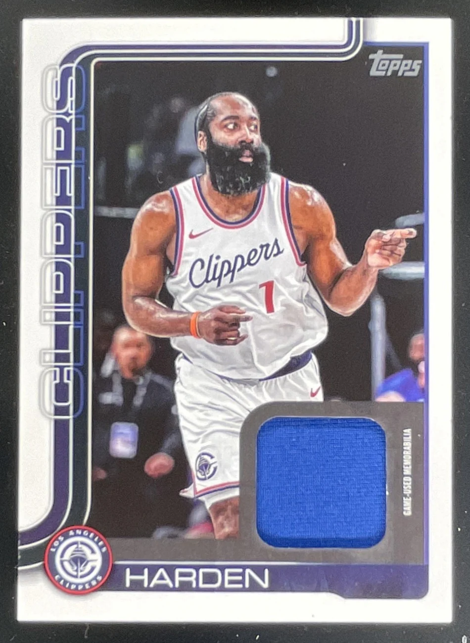 2025-26 Topps Real One Relic #FRO-JH James Harden MEM