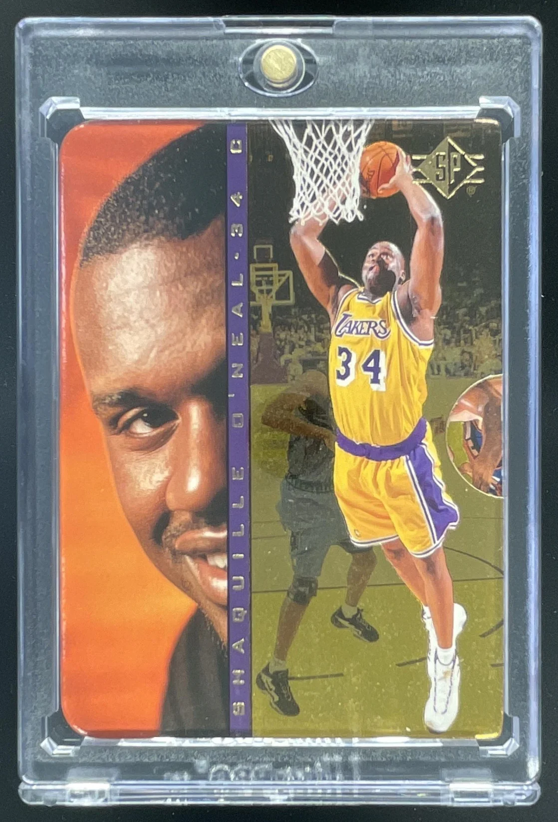 1996-97 SP Inside Info #IN10 Shaquille O'Neal