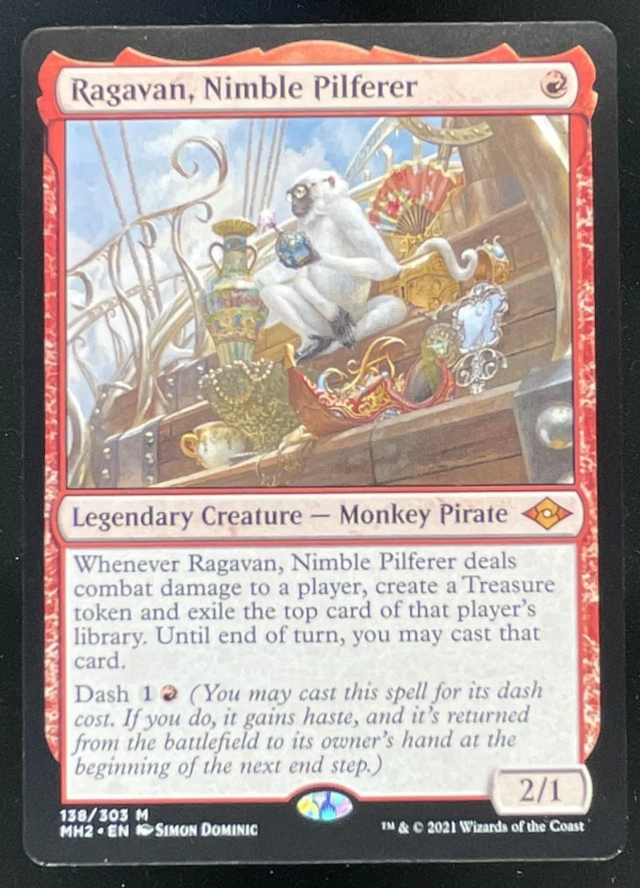 Magic The Gathering Ragavan, Nimble Pilferer - Modern Horizons 2 MH2 138/303