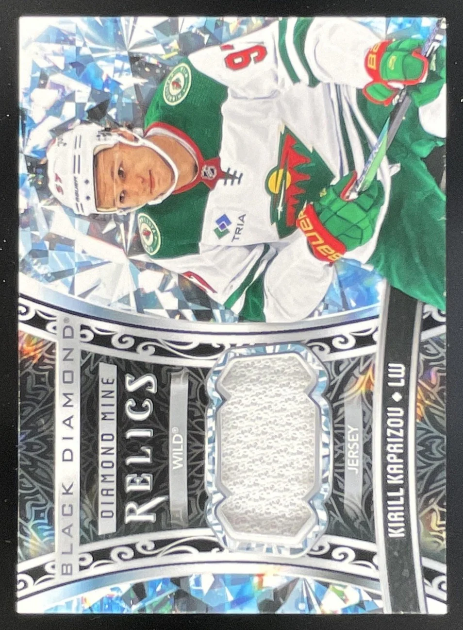 2022-23 Upper Deck Black Diamond Mine Relics #DMR-KK Kirill Kaprizov