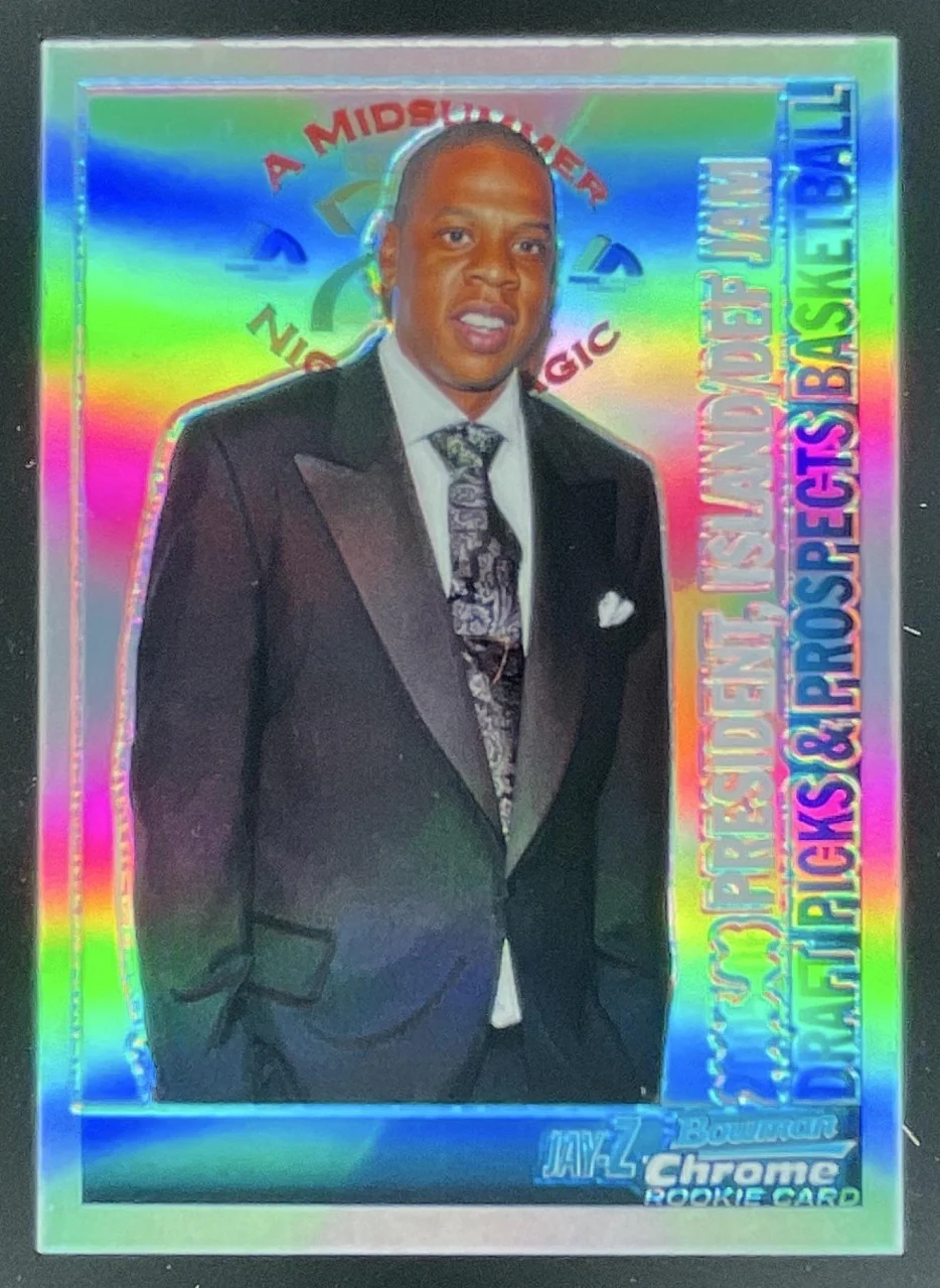2005-06 Bowman Chrome Refractors #151 Jay-Z /300