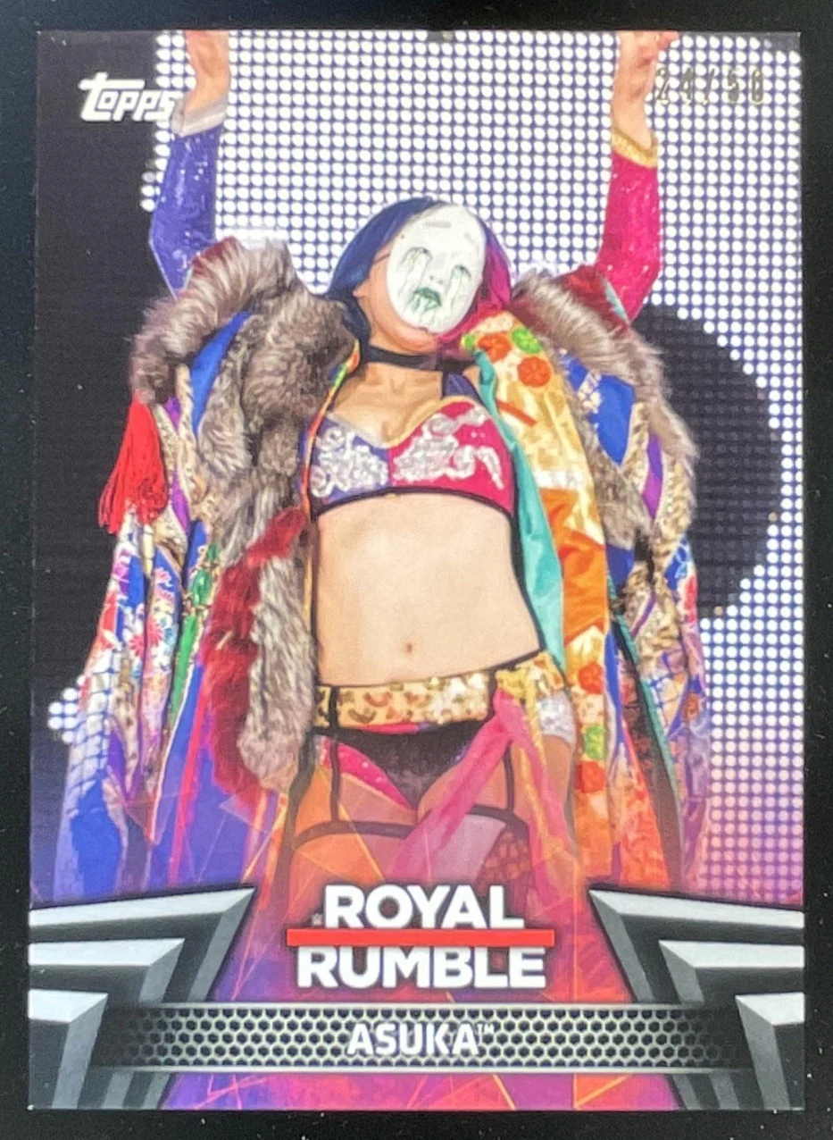 2018 Topps WWE Women's Division Women's Royal Rumble 2018 #RR-19 Asuka