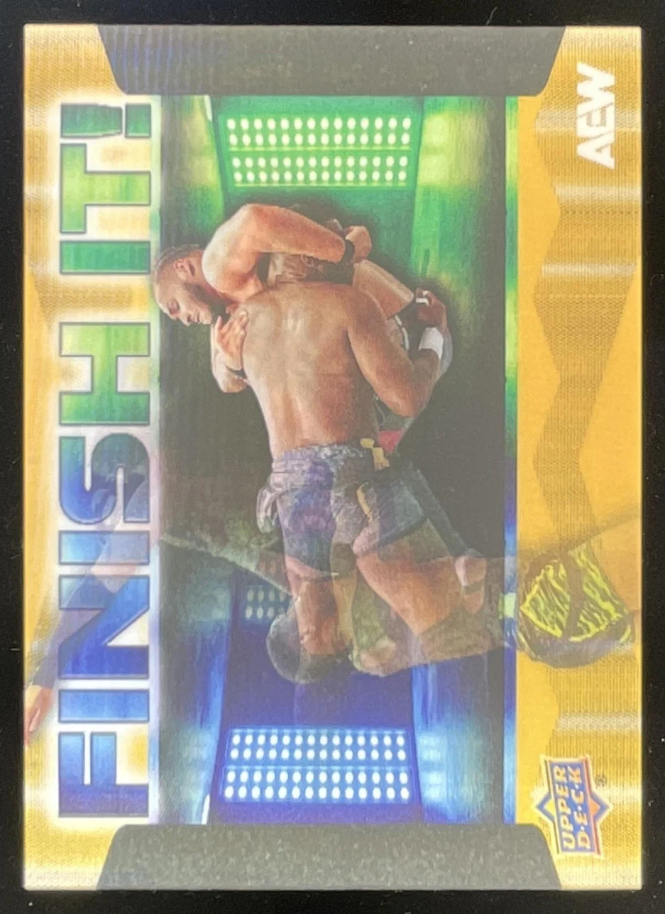 2025 Upper Deck AEW Finish It! #FI-21 Darius Martin Dante Martin