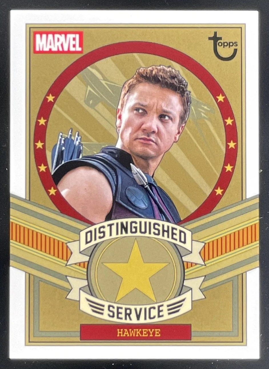 2026 Topps Brooklyn Collection Marvel Captain America Service #DS-16 Hawkeye