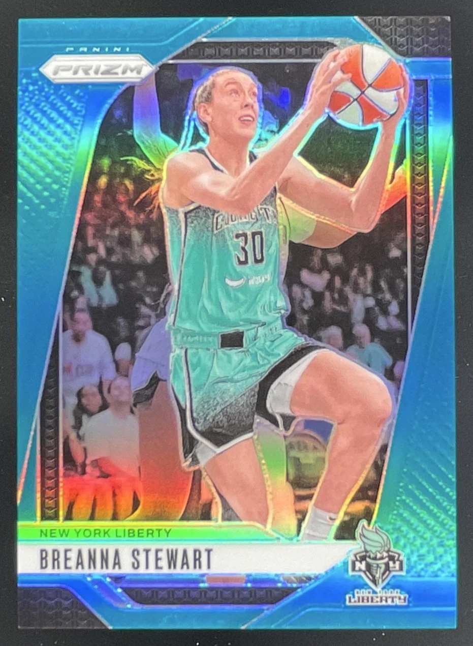2024 Panini WNBA Prizm Teal Prizm #99 Breanna Stewart /49