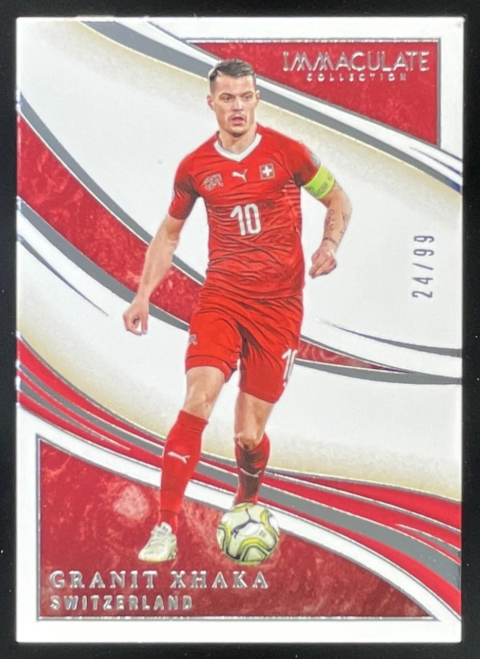 2020-21 Panini Immaculate Collection #27 Granit Xhaka /99