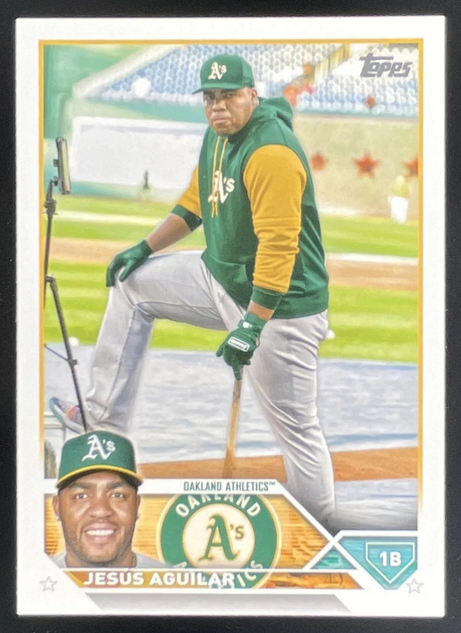 2023 Topps Image Variation #554 Jesus Aguilar SSP