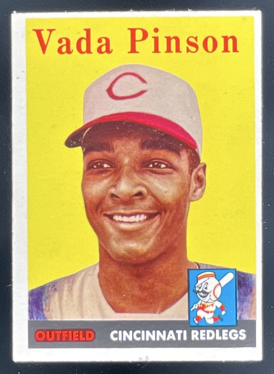 1958 Topps #420 Vada Pinson RC
