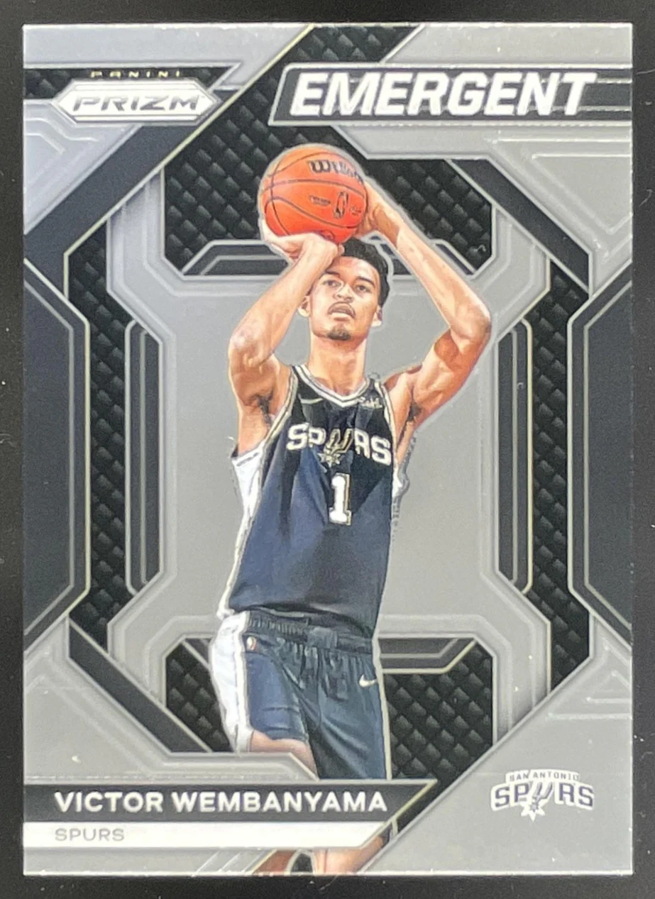 2023-24 Panini Prizm Emergent #12 Victor Wembanyama RC