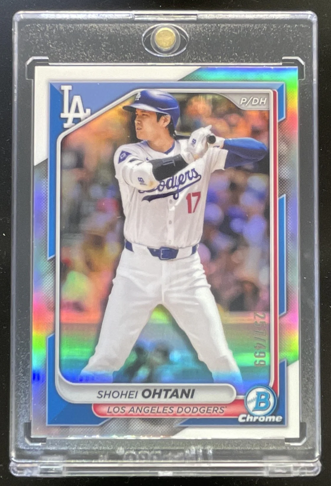 2024 Bowman Chrome Refractor #85 Shohei Ohtani /499