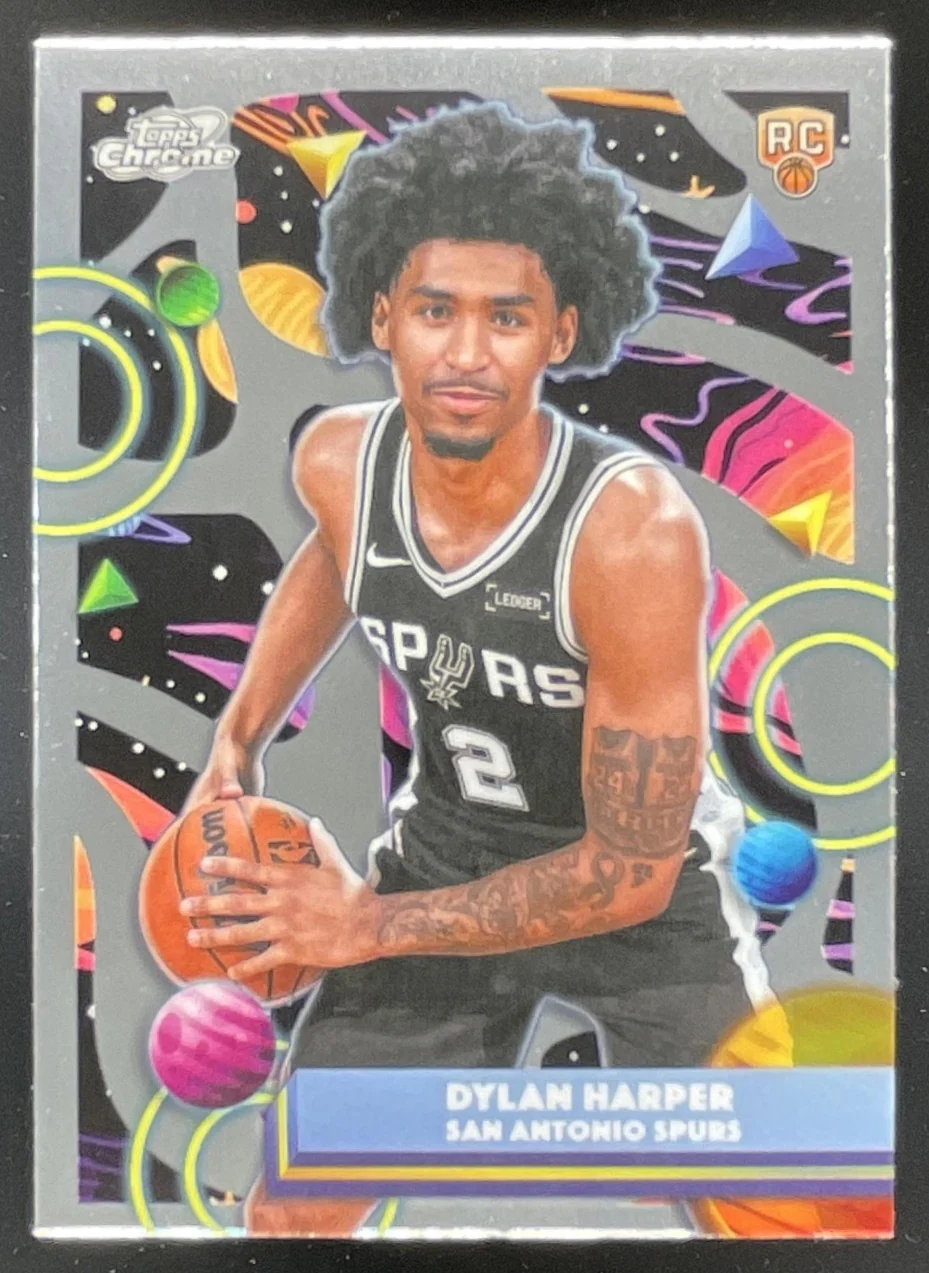 2025-26 Topps Cosmic Chrome #186 Dylan Harper RC