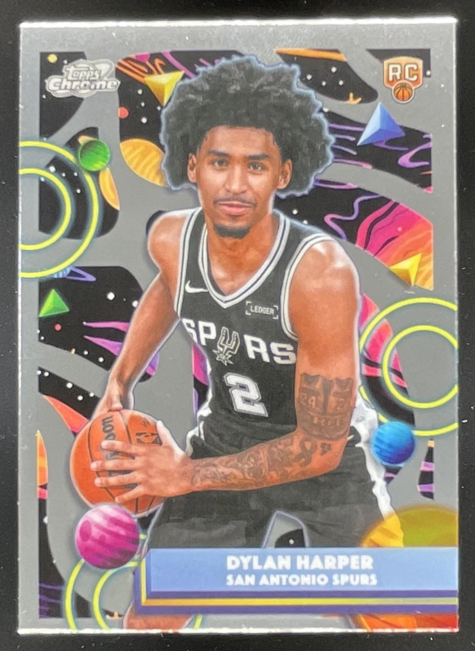 2025-26 Topps Cosmic Chrome #186 Dylan Harper RC