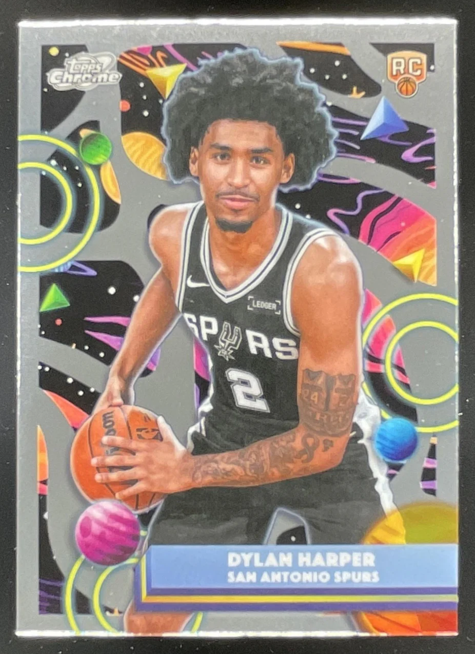 2025-26 Topps Cosmic Chrome #186 Dylan Harper RC