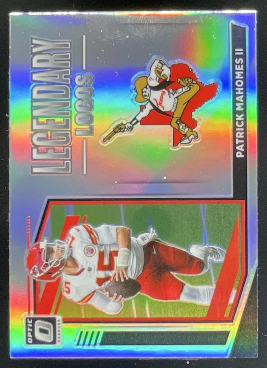 2021 Panini Donruss Optic Legendary Logos #LL-10 Patrick Mahomes II