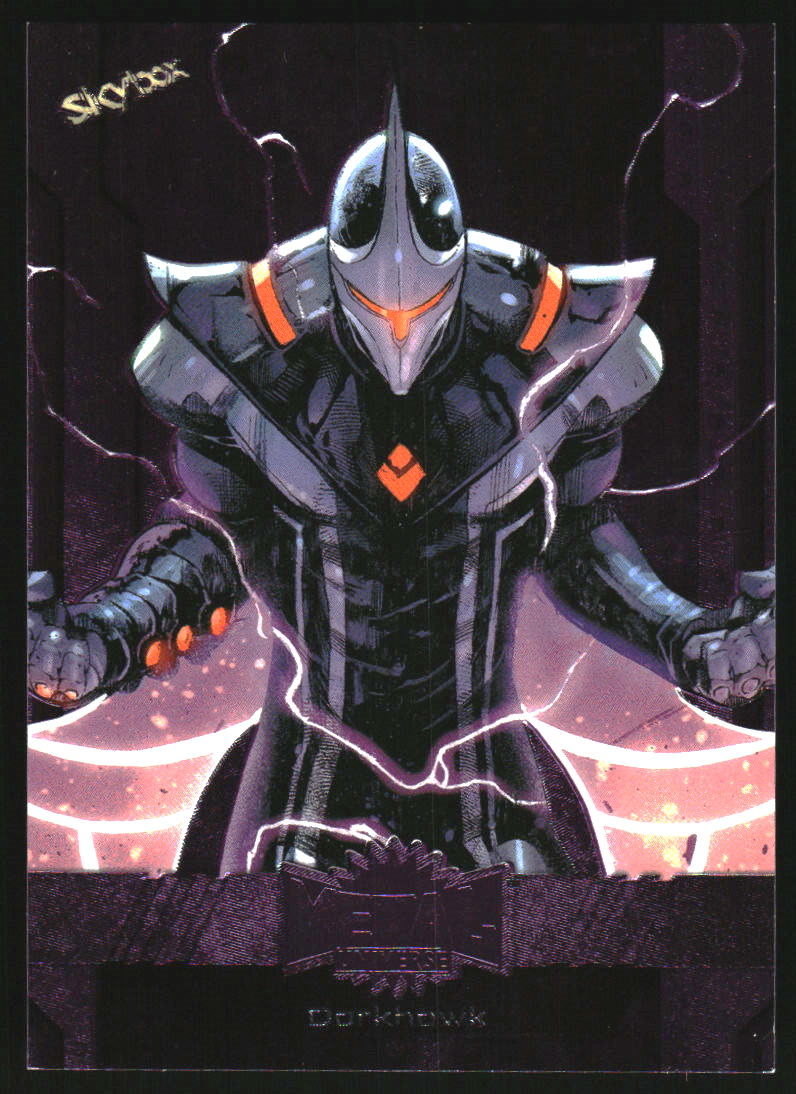 2024 SkyBox Marvel Metal Universe Avengers Purple FX #78 Darkhawk /199