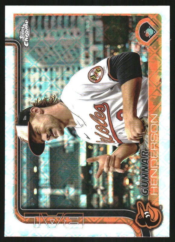 2025 Topps Chrome Image Variation #213 Gunnar Henderson